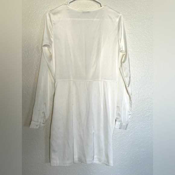 Fashion Nova Sugar Free Pearl color Mini Dress Sz. L - Picture 6 of 14